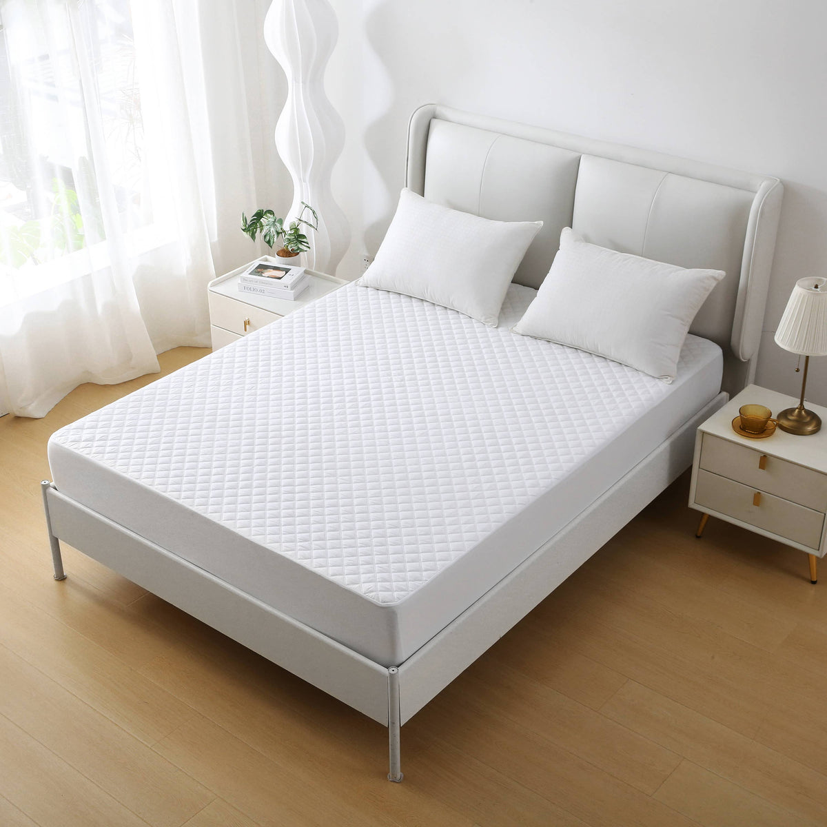 Waterproof Quilted Deep Pocket Mattress Protector