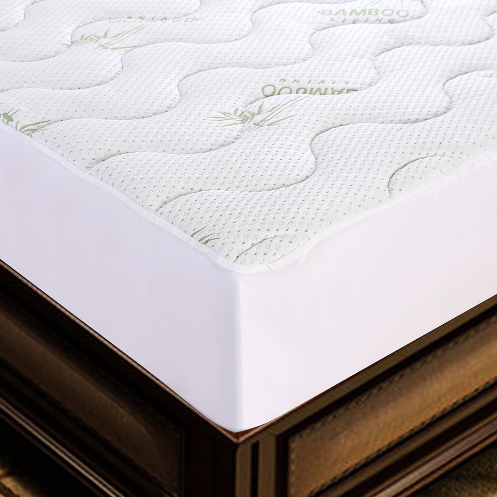 Bamboo Waterproof Quilted Mattress Protector