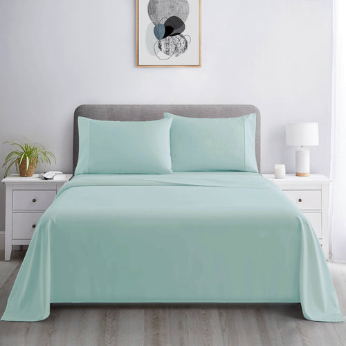 600 Thread Count Percale Cotton Blend Sheet Set
