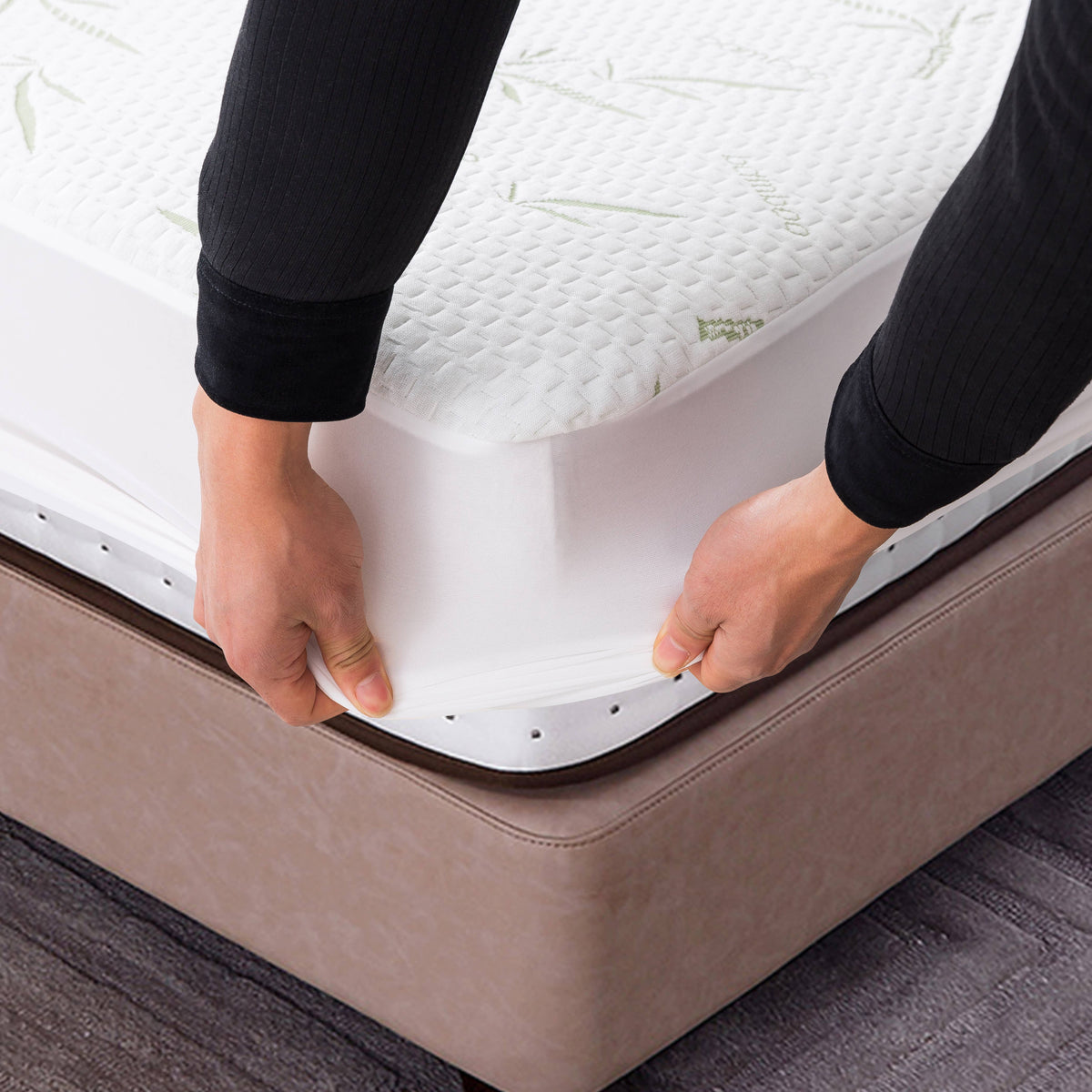 Premium Bamboo Waterproof Mattress Protector